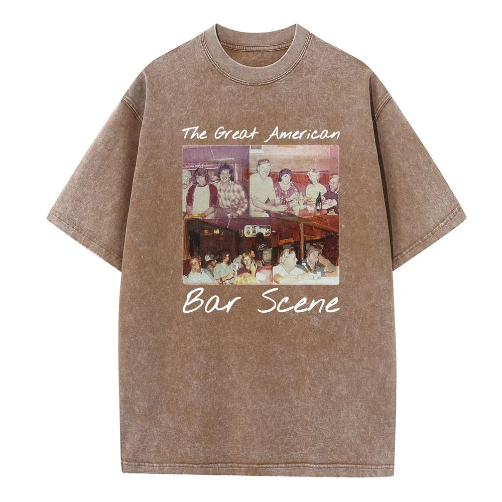 Zach Bryan The Great American Bar Scene Graphic Tee