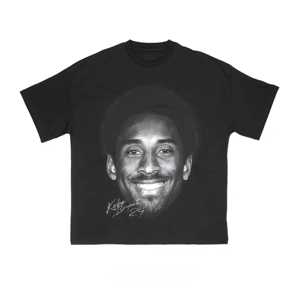 Streetwear Basketball Kobe Bryant Graphic Tee