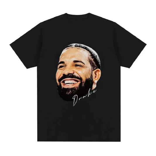 Hip Hop Rapper Drake Graphic T Men Vintage Oversized